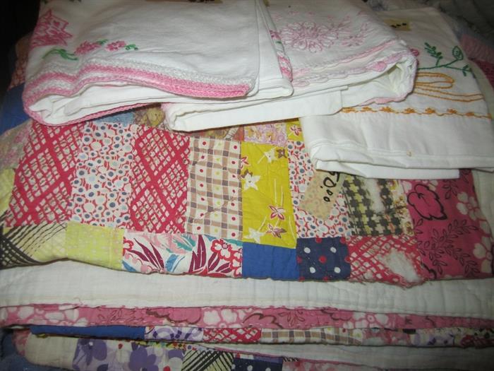 QUILTS AND PILLOW CASES