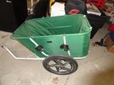 Bike pull behind cart