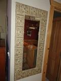 Large fancy wall mirror