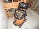 Rigid 6.5 shop vac. (16 gal) with attachments