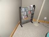 CD's and stand.