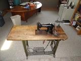 Antique Singer sewing machine
