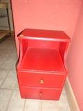 Small 2 drawer solid wood stand