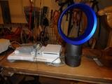 Wii Fit Bundle and a Dyson fan (no blades)