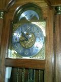 Grandfather clock.