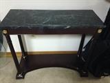 Marble top console table . Like new . $275.00 Or Best Offer