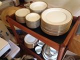 Noritake  Dinnerware set .Service for 12. Like New 