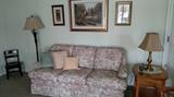 Berne Sofa with some Décor and Lamps