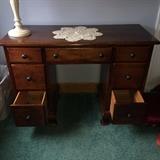 Refinished maple desk