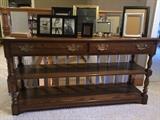 Sofa table, frames