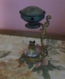 old oil wick light/candle?