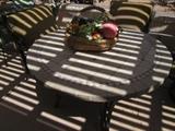 patio table & 2 chairs