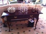 Thomasville mahogany Console Table