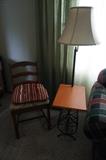 end table with lamp