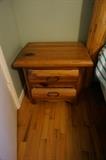 rustic night stand
