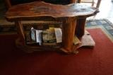 rustic coffee table