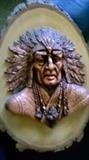 native american plaque