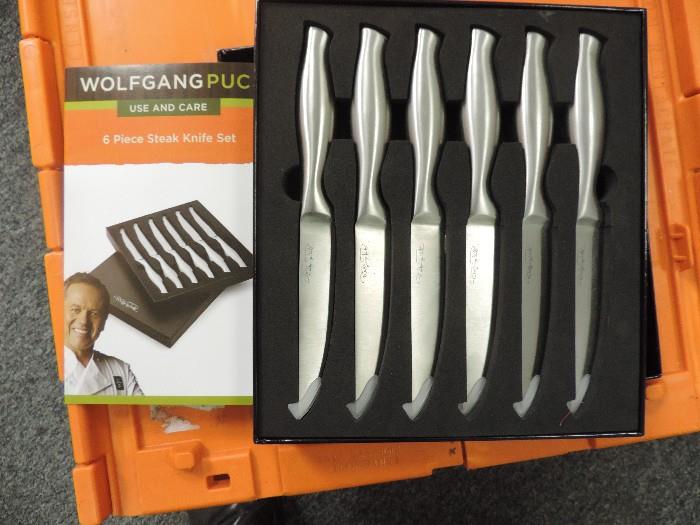 New Wolfgang Puck 6 piece knife set