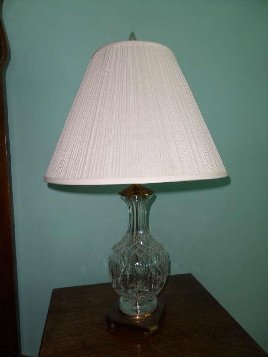 Waterford Lamp (pair)