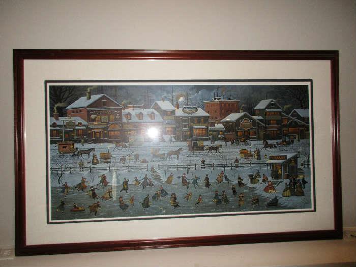 Charles Wysocki "Bostonian and Beans" Signed and Numbered 59/6711