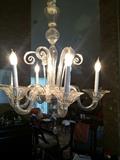 Italian Murano glass light fixture