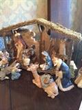 Exceptionally fine Lladro nativity