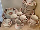 Liling China Service for 8 with serving pieces