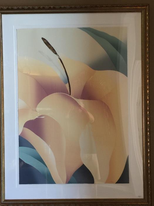 Watercolor Prints by retired artist Nancy Dennison. (signed)