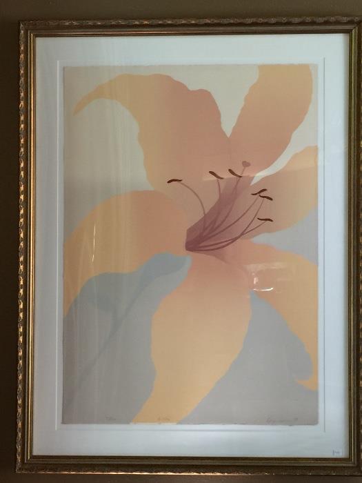 Watercolor Prints by retired artist Nancy Dennison. (signed)
