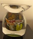 JAMES COLEMAN (United States)
“Good Luck Pond”
Glass - One-of-a-kind reverse painting
Carmel 2011
$925
Signed & numbered on bottom & sticker with title and $1650 price.