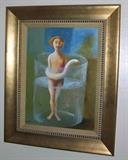 ALESSANDRA GASPARINI (Italy)
“Leda and the Swan”
Original Oil on Canvas
Florence 2002
$375
