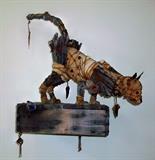 GEOFFREY GORMAN (United States)
“Bimaculata”
Wood, Wire, Cloth, Metal, Found Objects
Santa Fe 2010
$1,695
