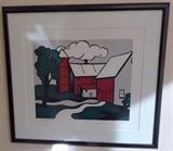 after ROY LICHTENSTEIN (Italy)
“Red Barn”
Serigraph
Florence 2004
$295