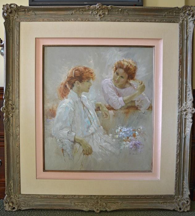 PAUL ROUWETTE (Holland)
“Winsome”
Oil on Canvas
La Jolla 1988
$4,250