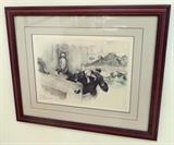 GASTON HOFFMAN (Spain)
“The Witness”
Original Hand-colored Etching
Madrid 1992
$195

