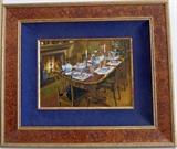 S. H. Lee (China)
“Set for Six”
Original Oil on Board
New York 2004
$395
