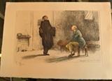 GASTON HOFFMAN (Spain)
“Tres Grave”
Original Hand-Colored Etching
$195
