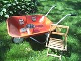 Metal Wheelbarrow