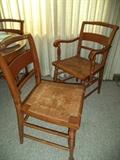 4 Side Chairs & 2 Arm