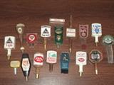 Variety of Beer Tap Handles