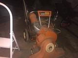 Yard vacuum. 
