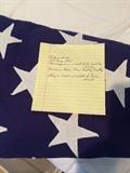 Casket flag of Wilford Smith, US Army WWI