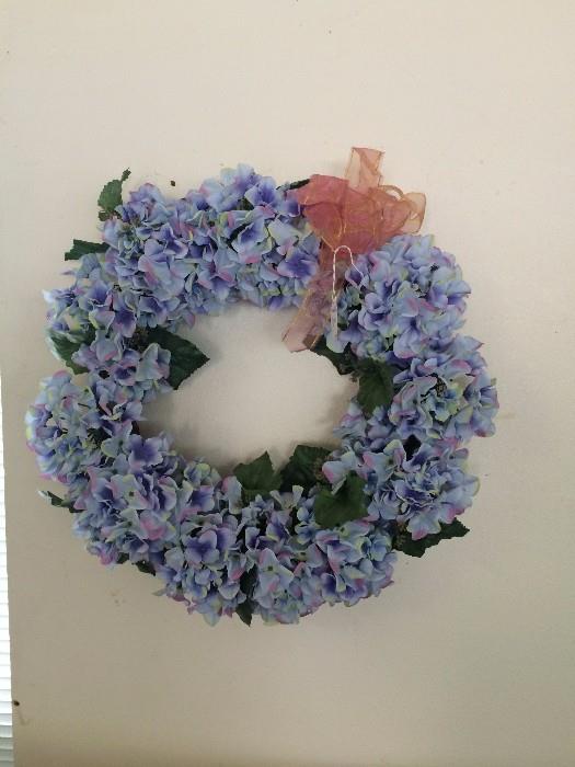 Hydrangea wreath 