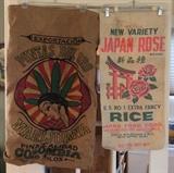 Burlap marijuana bag & rice bag