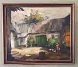 Oil on canvas by Haenraets (b. 1914) - 20" x 24"