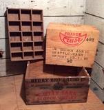 Vintage crates