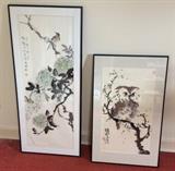 Chinese brush paintings