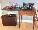 Sewing machine is SOLD - suitcase is still available