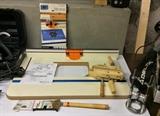 Rockler table & fence + Rockler One router table plate (Group A), Rockler clamps