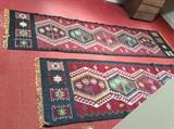 Pair of wool runners - made in India. Each is 2.5 x 10 ft. long.